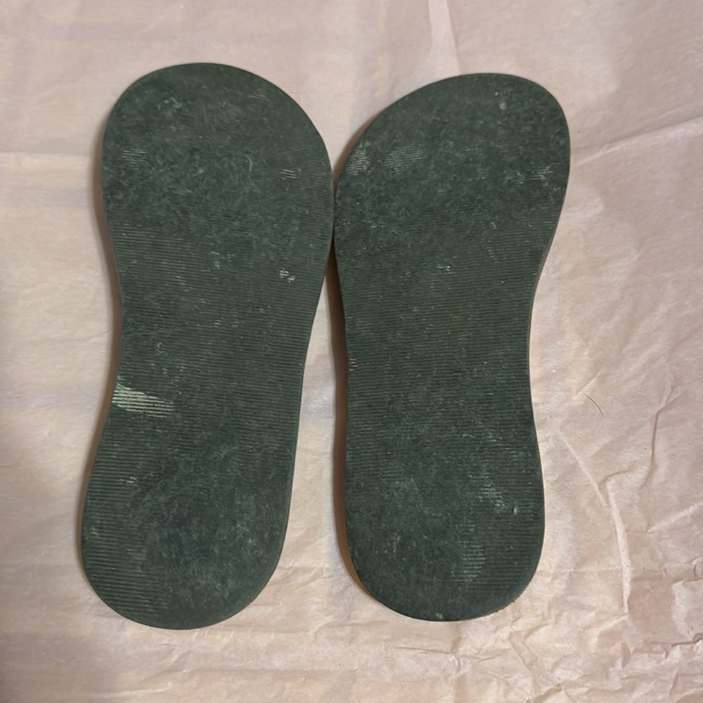 American Eagle vintage brown flip flops size 7 - Picture 3 of 4